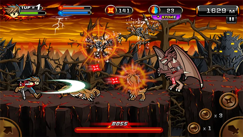 ภาพหน้าจอของ Devil Ninja2