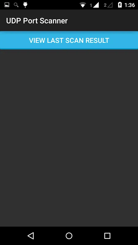 UDP Port Scanner Screenshots