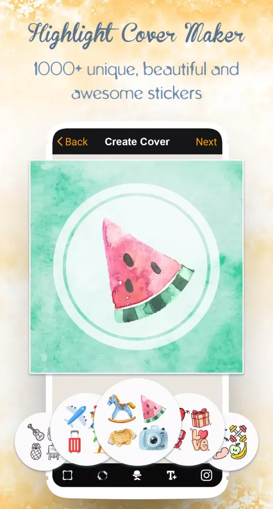 Highlight Story Cover Maker Screenshots
