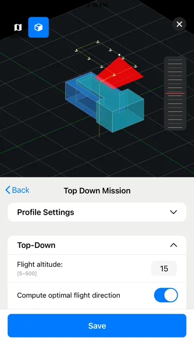 Tangkapan skrin Drone Harmony Mobile