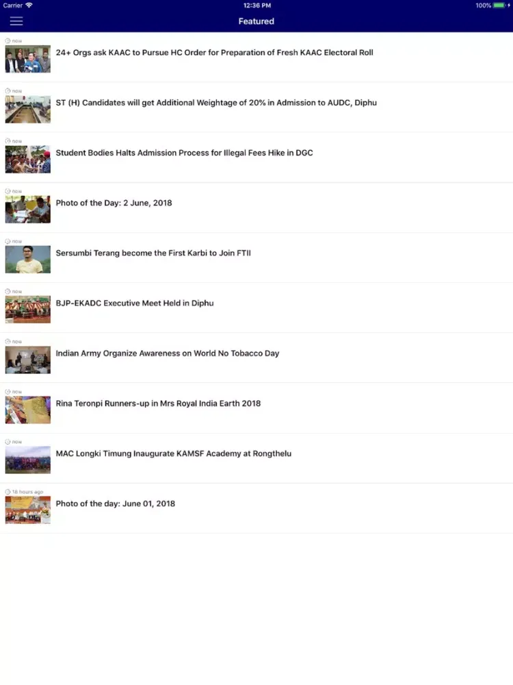 Drongo Express iPad  स्क्रीनशॉट