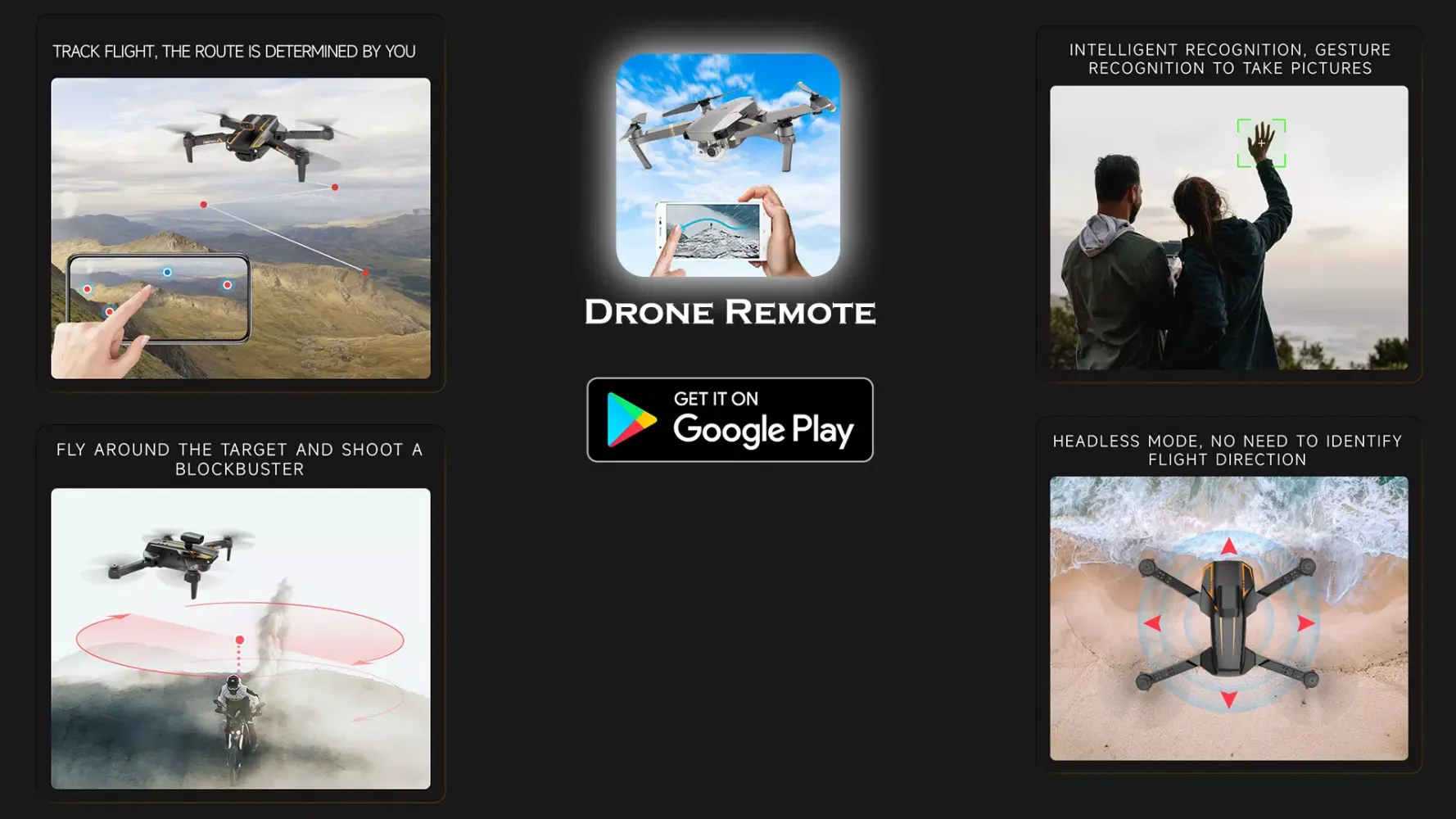 Tangkapan layar Drone Remote controller
