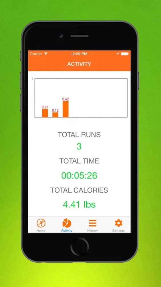 RunBabyRun Fitness App应用截图