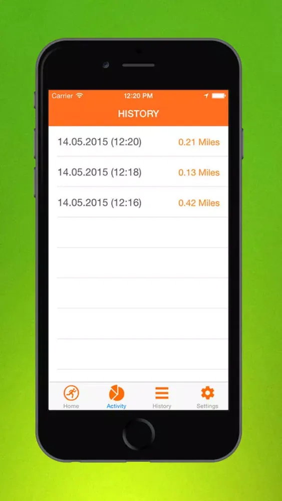 RunBabyRun Fitness App应用截图