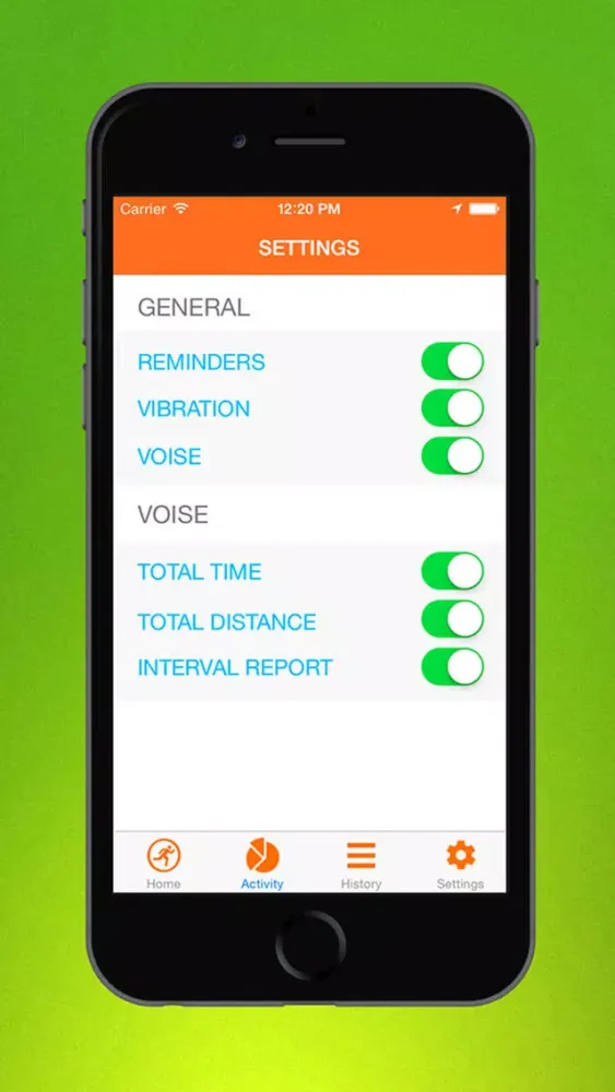 RunBabyRun Fitness App应用截图