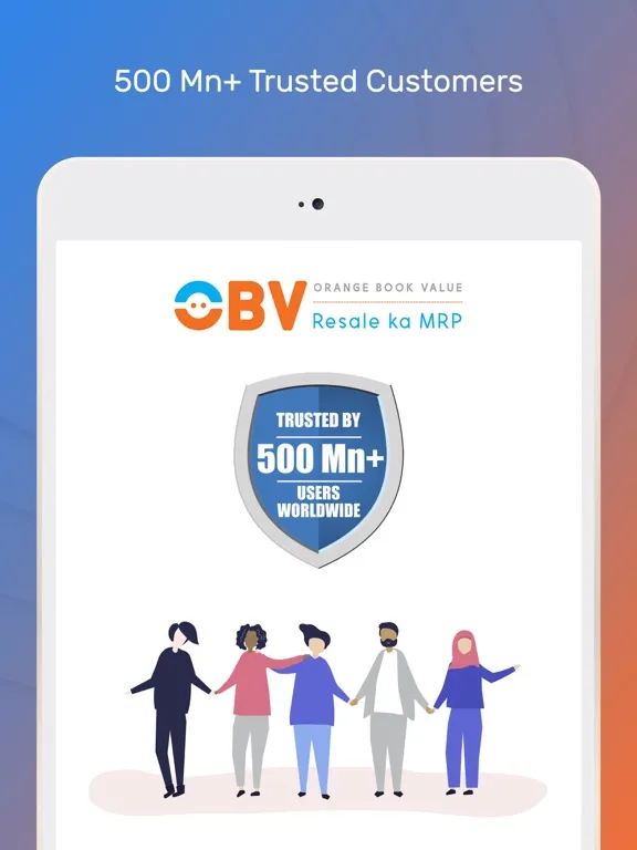 Screenshot di Orange Book Value iPad 