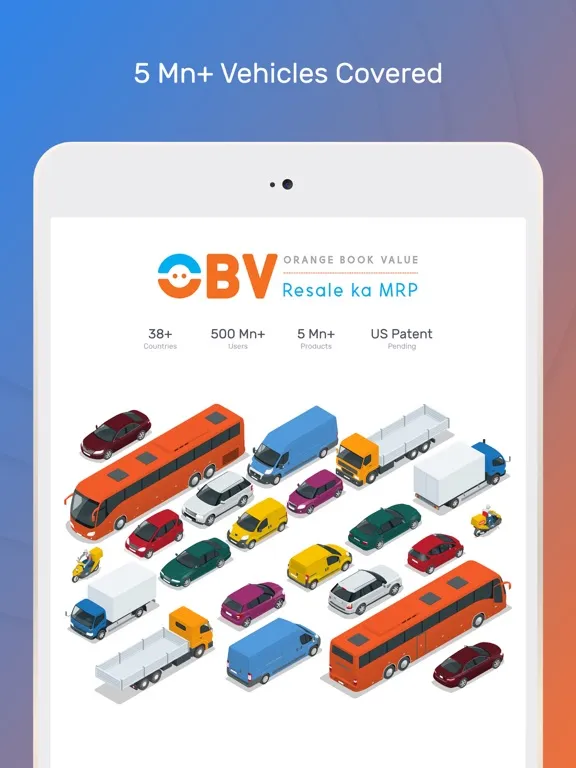 Screenshot di Orange Book Value iPad 