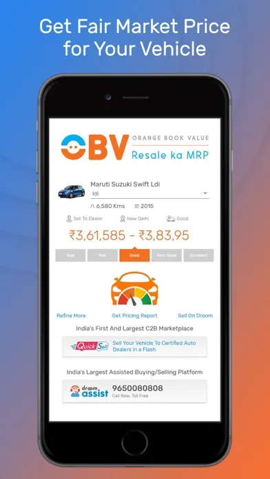 Screenshot di Orange Book Value
