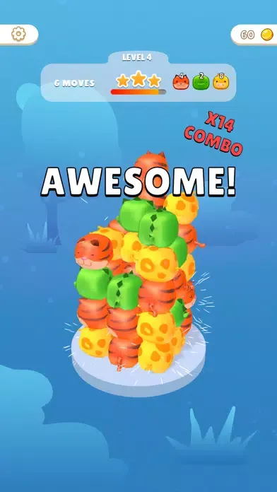 Screenshot di Drop Match 3D