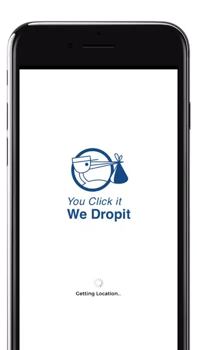Tangkapan skrin DropIt.my Rider App
