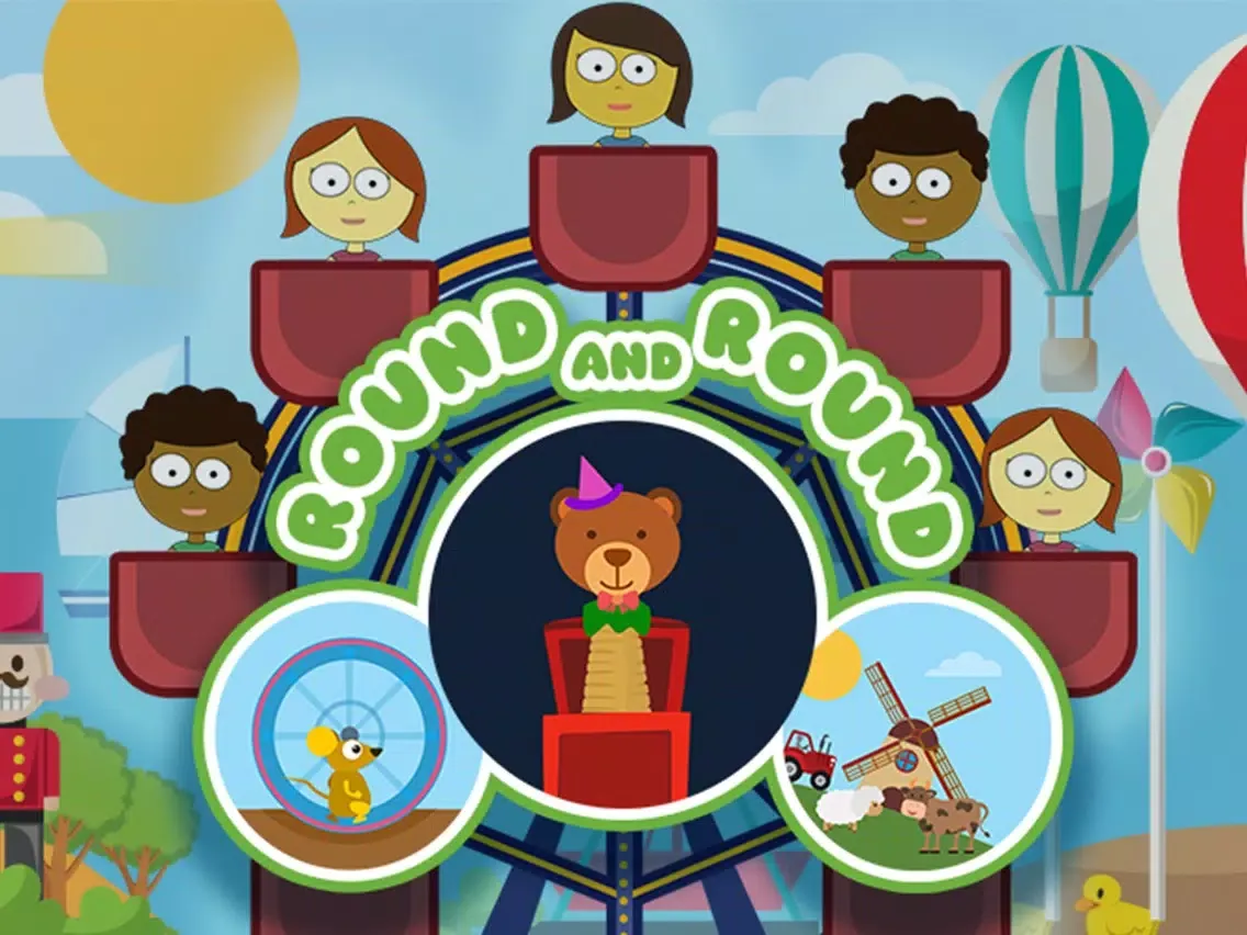 تصاویر Toddlers: Round and round iPad 