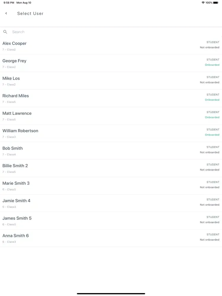 Tangkapan skrin Shield: Track and Trace iPad 