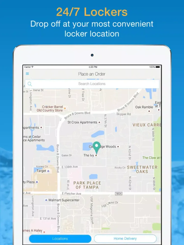 تصاویر Clean Box: 24/7 Valet Dry Cleaners iPad 