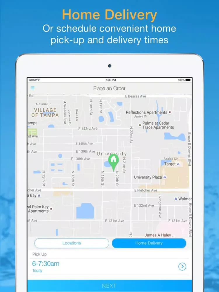 تصاویر Clean Box: 24/7 Valet Dry Cleaners iPad 