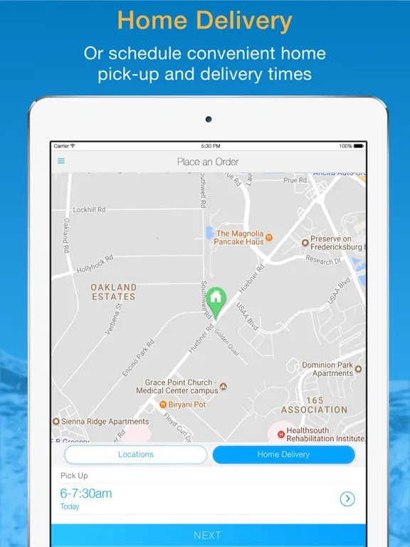 Ảnh chụp màn hình của Five Star Lockers iPad 