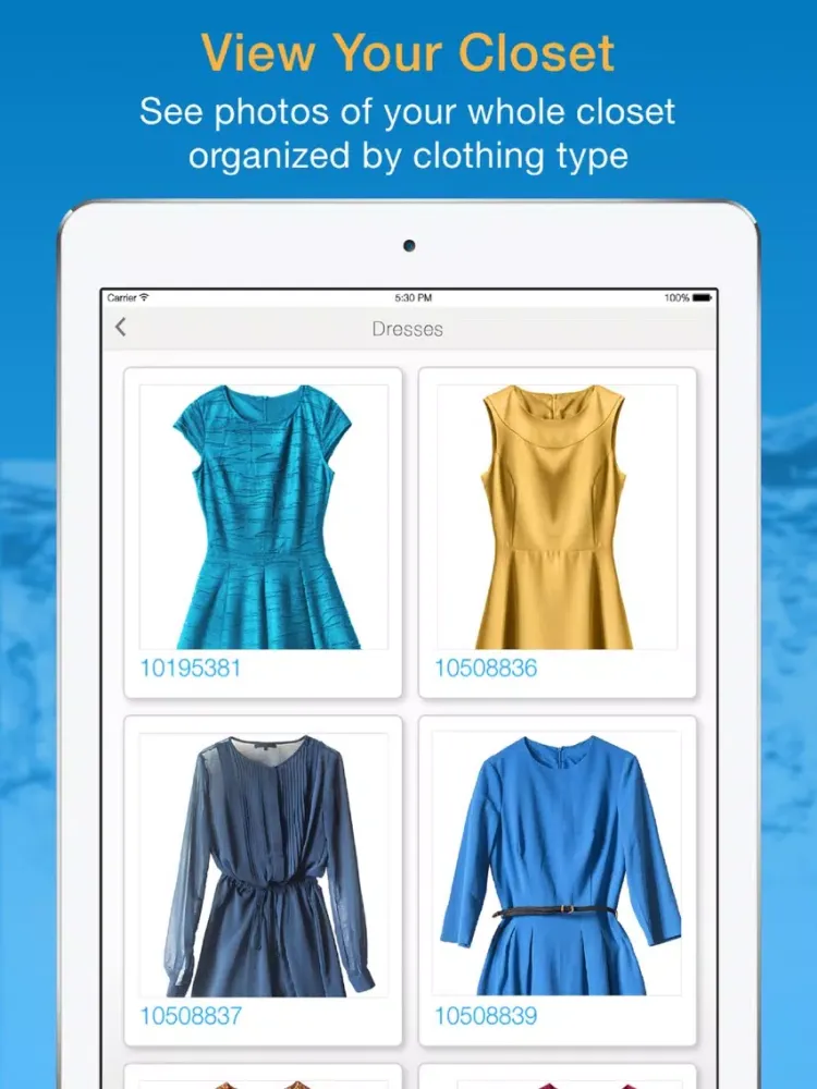 ภาพหน้าจอของ iCleanNYC 24/7 Dry Cleaning iPad 