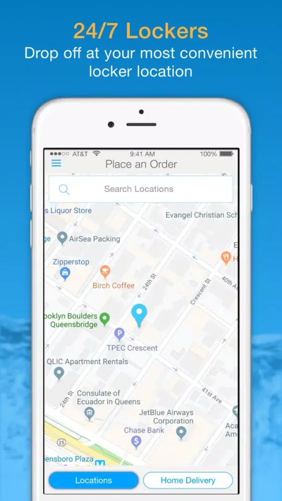 ภาพหน้าจอของ iCleanNYC 24/7 Dry Cleaning