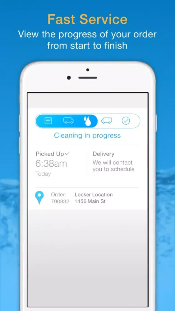 ภาพหน้าจอของ iCleanNYC 24/7 Dry Cleaning