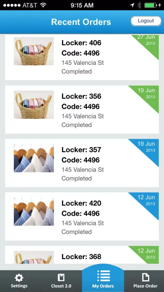OneRedLocker سکرین شاٹس