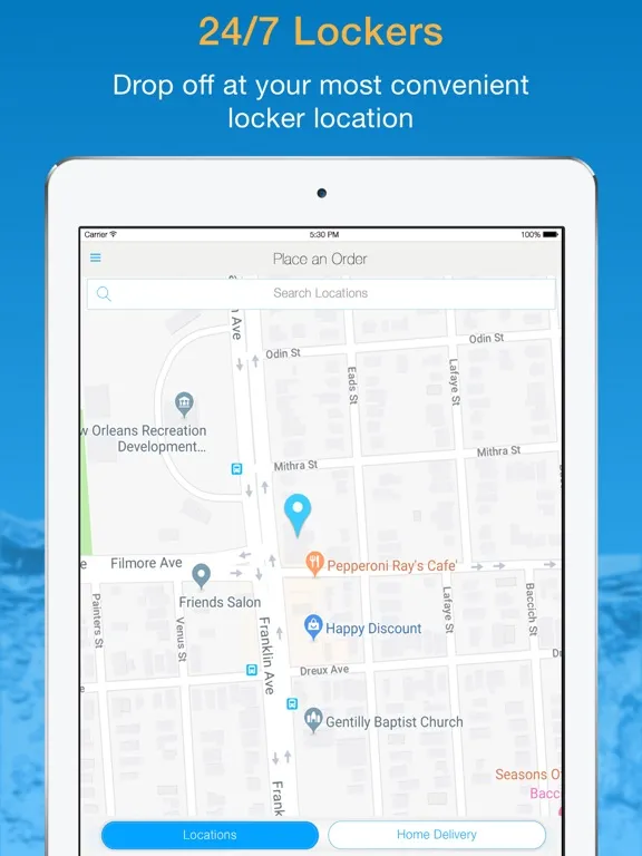 Young's Drycleaning Lockers iPad  スクリーンショット