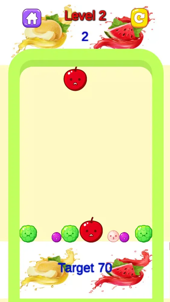 Fruit Drop Merge Ekran Görüntüleri