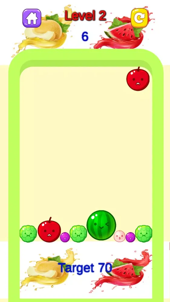 Fruit Drop Merge Ekran Görüntüleri