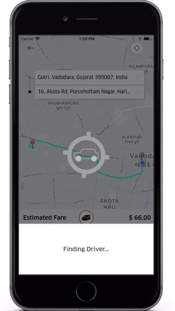 DropOff Driver应用截图