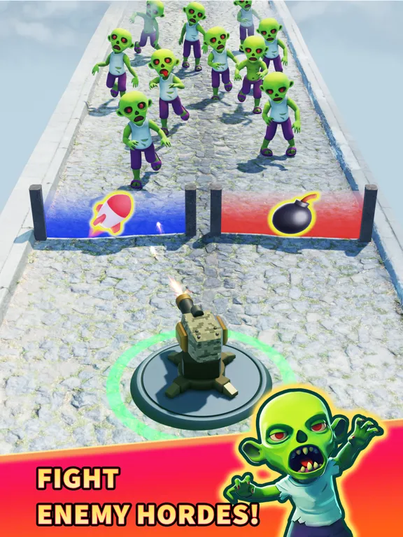 Turret Master 3D: Zombie Kill iPad  스크린샷