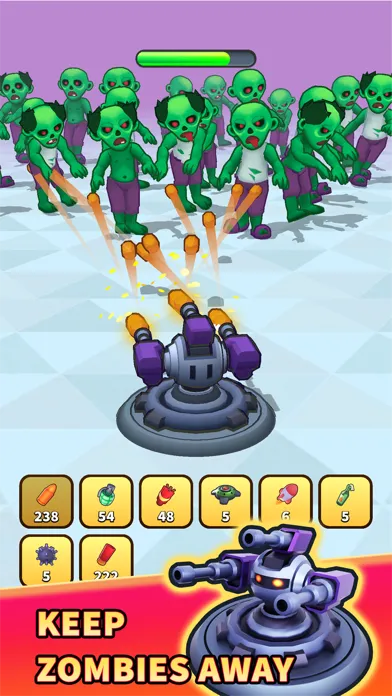 Turret Master 3D: Zombie Kill 스크린샷