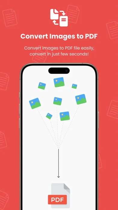Captures d'écran de JPG / PNG to PDF Converter