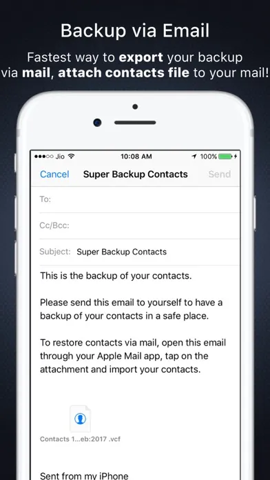 Скриншоты Super Backup : Export / Import
