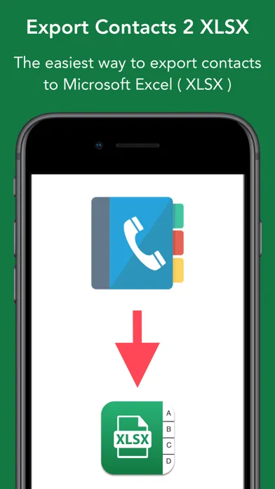 صور Contacts to XLSX - Excel Sheet