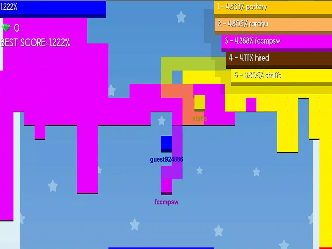 Drop Paper.io - Endless War iPad  স্ক্রিনশট