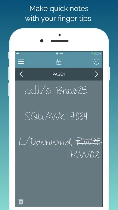 C172 Checklist & Scratchpad 스크린샷