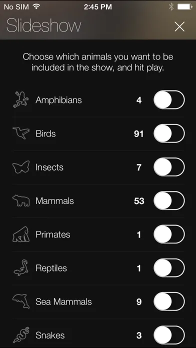 Tangkapan layar Animal Explorer Free: Sounds and Photos