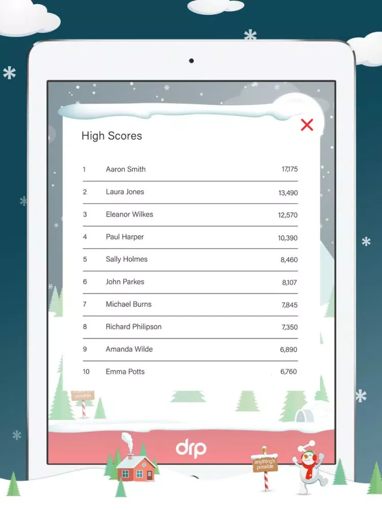 SnowGroover AR iPad  Screenshots