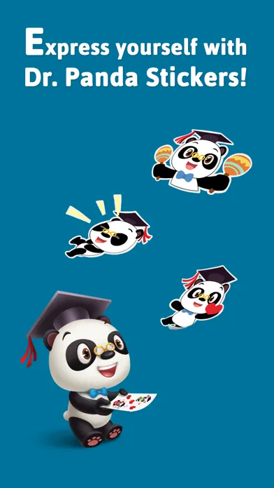 Dr. Panda Sticker Pack应用截图