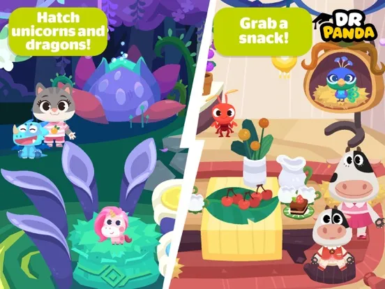 Dr. Panda Town: Pet World iPad  Screenshots