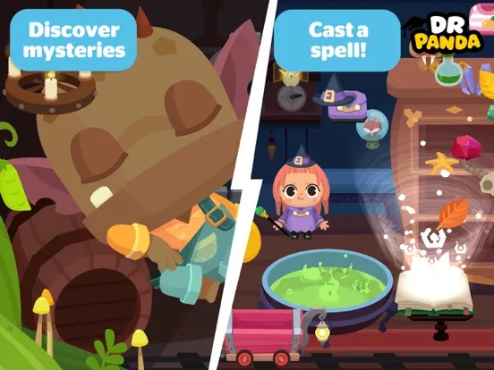 Dr. Panda Town: Pet World iPad  Screenshots