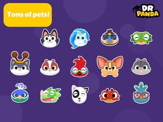 Dr. Panda Town: Pet World iPad  Screenshots