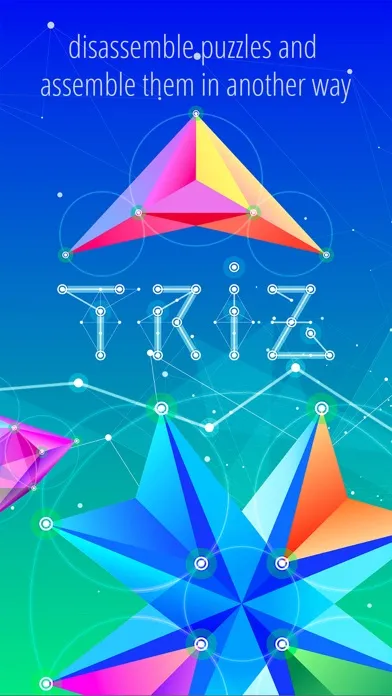 TRIZ - Sacred Geometry Puzzles स्क्रीनशॉट