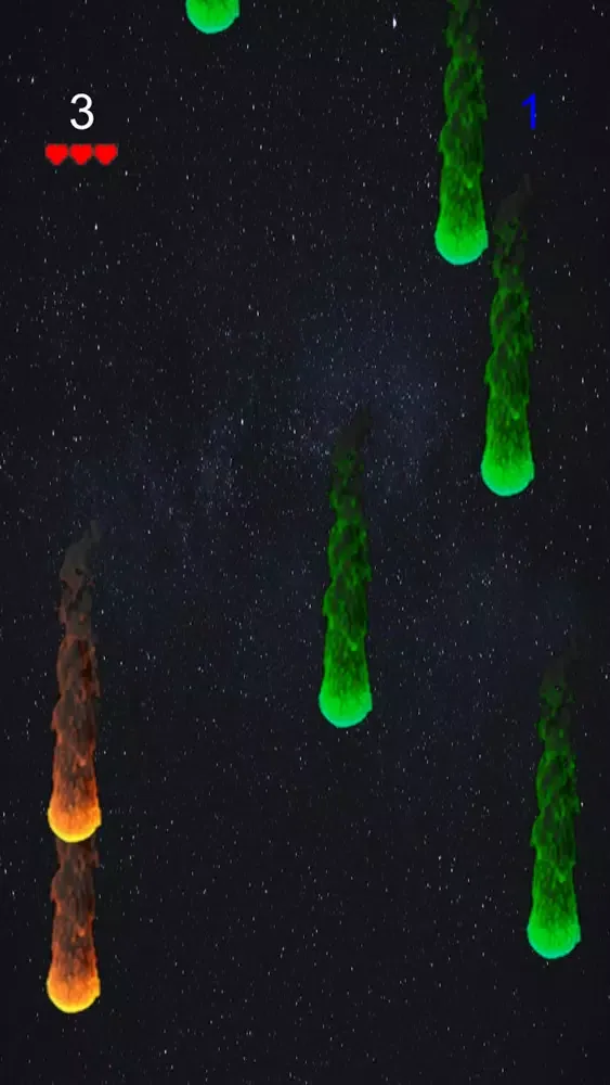 Meteor Shower - Arcade Game应用截图