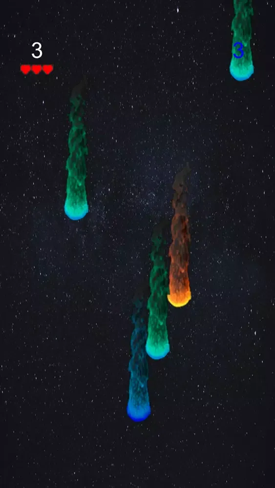 Meteor Shower - Arcade Game应用截图