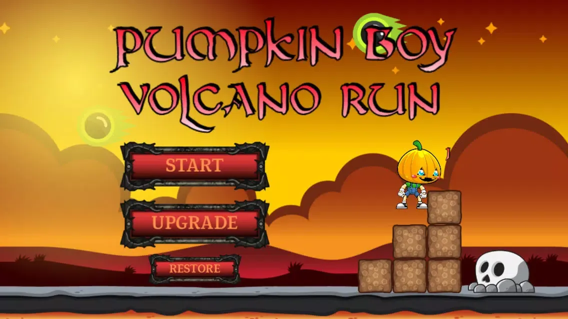 تصاویر Pumpkin Boy Volcano Run