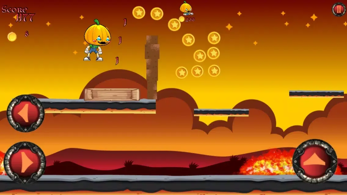 تصاویر Pumpkin Boy Volcano Run