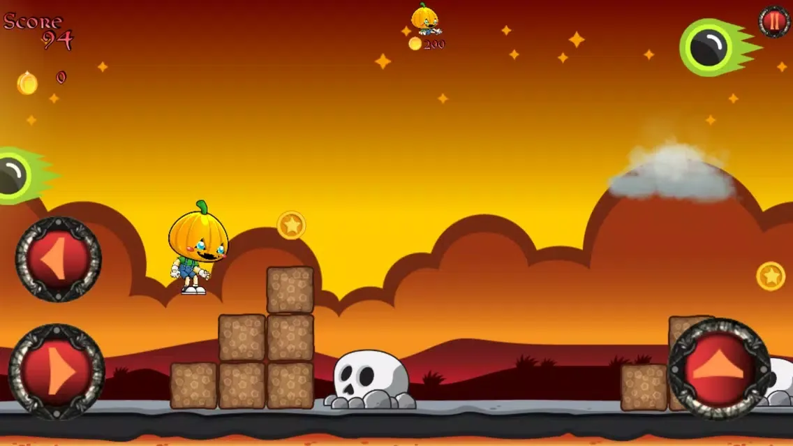 تصاویر Pumpkin Boy Volcano Run