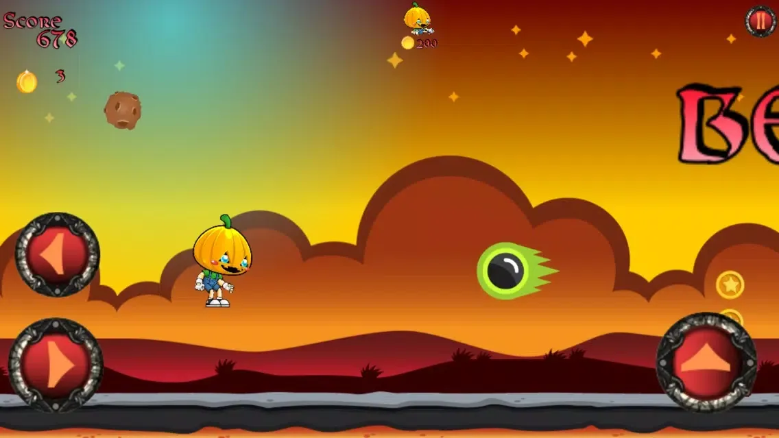 تصاویر Pumpkin Boy Volcano Run
