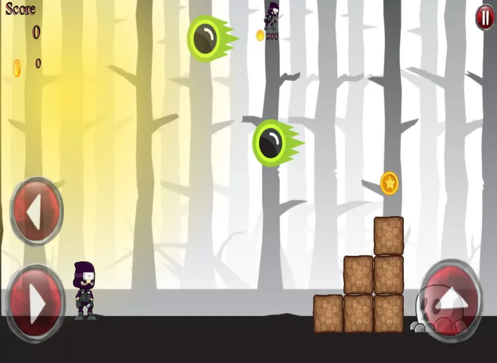 صور Running Ninja Scary Forest iPad 