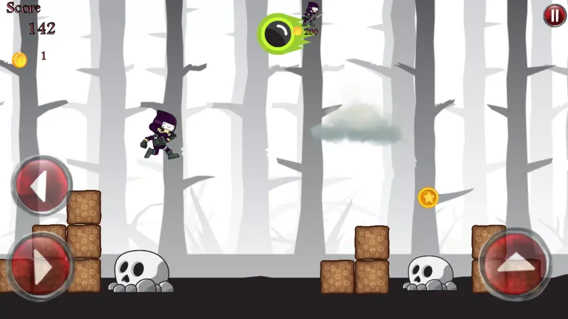 صور Running Ninja Scary Forest