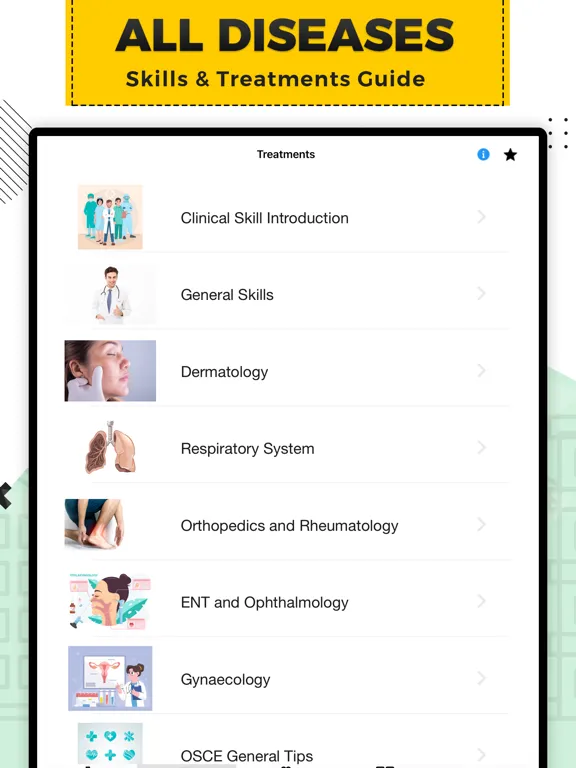 All Disease - Health App Guide iPad  스크린샷
